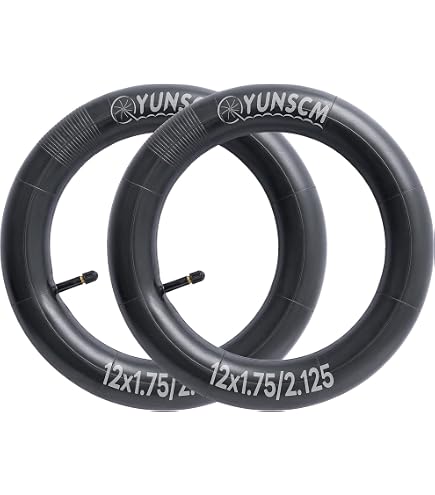 Amazon | 12 1/2インチ 自転車チューブ 12 1/2 x 1.75 x 2 1/4 SV32mm